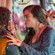 Queen Judith (Jennie Jacques) tends to the defeated King Aethelwulf (Moe Dunford) (Photo: Jonathan Hession)